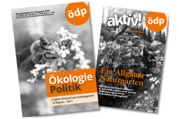 ÖkologiePolitik: 5 Jahre Artenschutz-Volksbegehren in Bayern (Teil 1) und ÖDP aktiv!: Ein Allgäuer Naturgarten