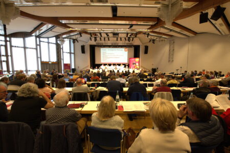 Volles Haus beim 65. ÖDP-Bundesparteitag in Bingen am Rhein; Foto: Helmut Kauer