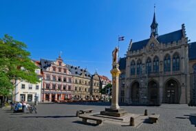 Fischmarkt und Rathaus in Erfurt, Foto: lapping/Pixabay