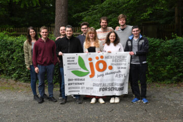 Mitglieder der JÖ – jung. ökologisch auf ihrer Bundesversammlung 2025 in Nürnberg Foto: Helmut Kauer