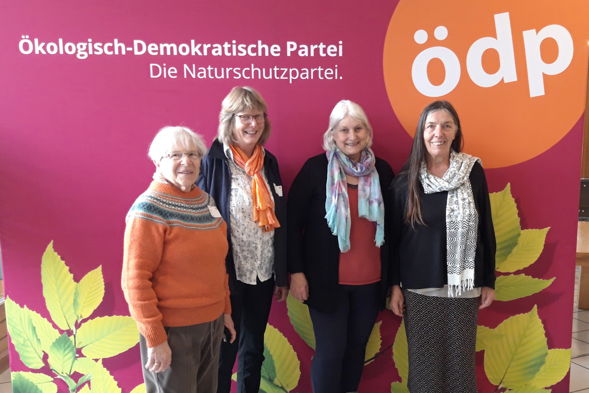 Mitglieder des ÖDP-Bundesarbeitskreises „Familie und Soziales“ auf dem Bundesparteitag im Bingen am Rhein. Foto: ÖDP