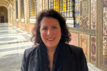 Die ÖDP-Europaabgeordnete Manuela Ripa im Vatikan. Foto: Manuela Ripa